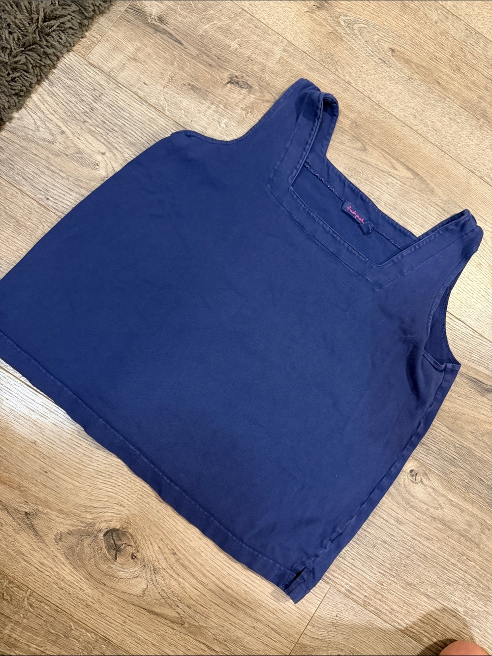 Fresh Produce Navy Square-Neck Tank Top